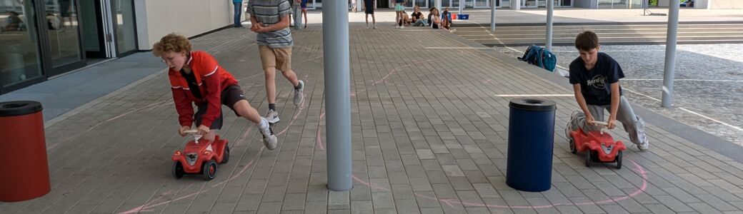 Jahresabschlussfest: Bpbbycar-Rennen